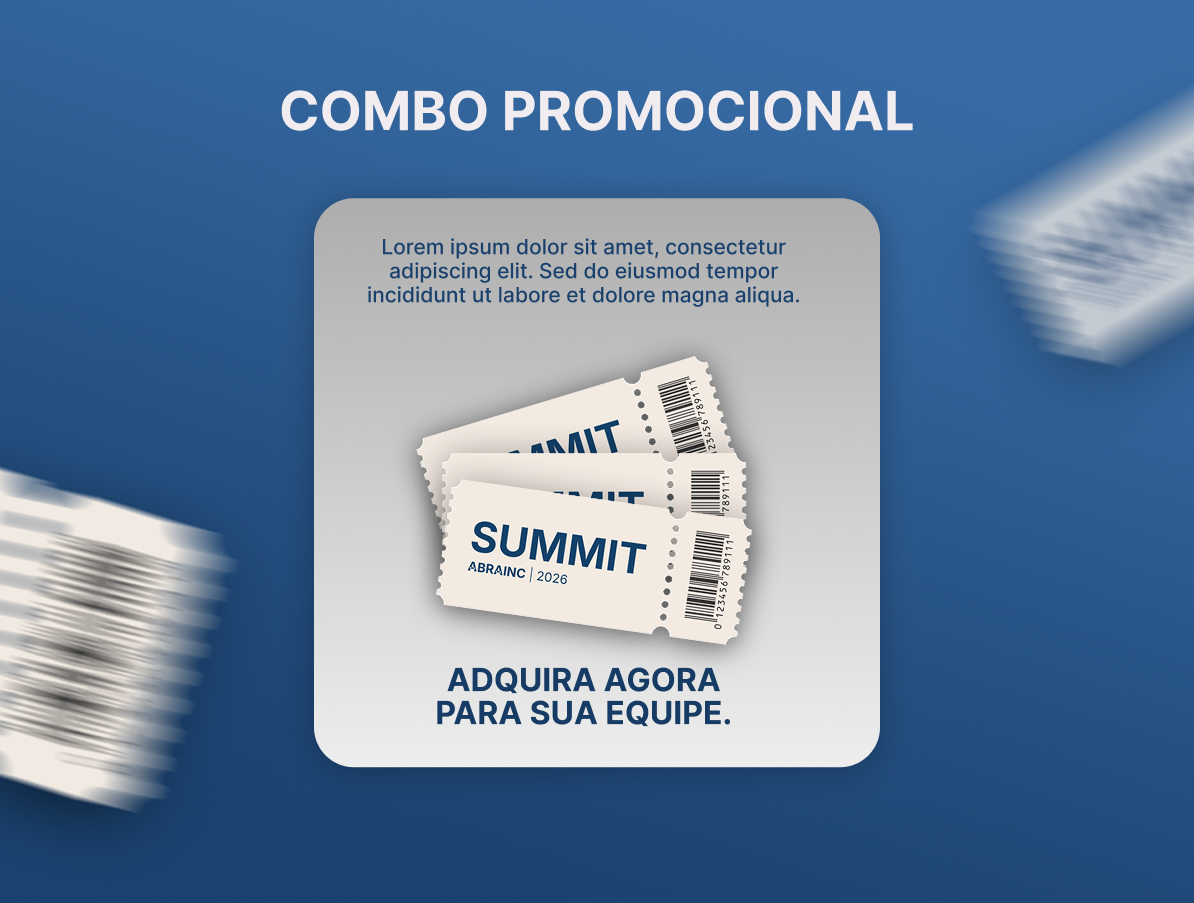 Banner Secundário para o evento